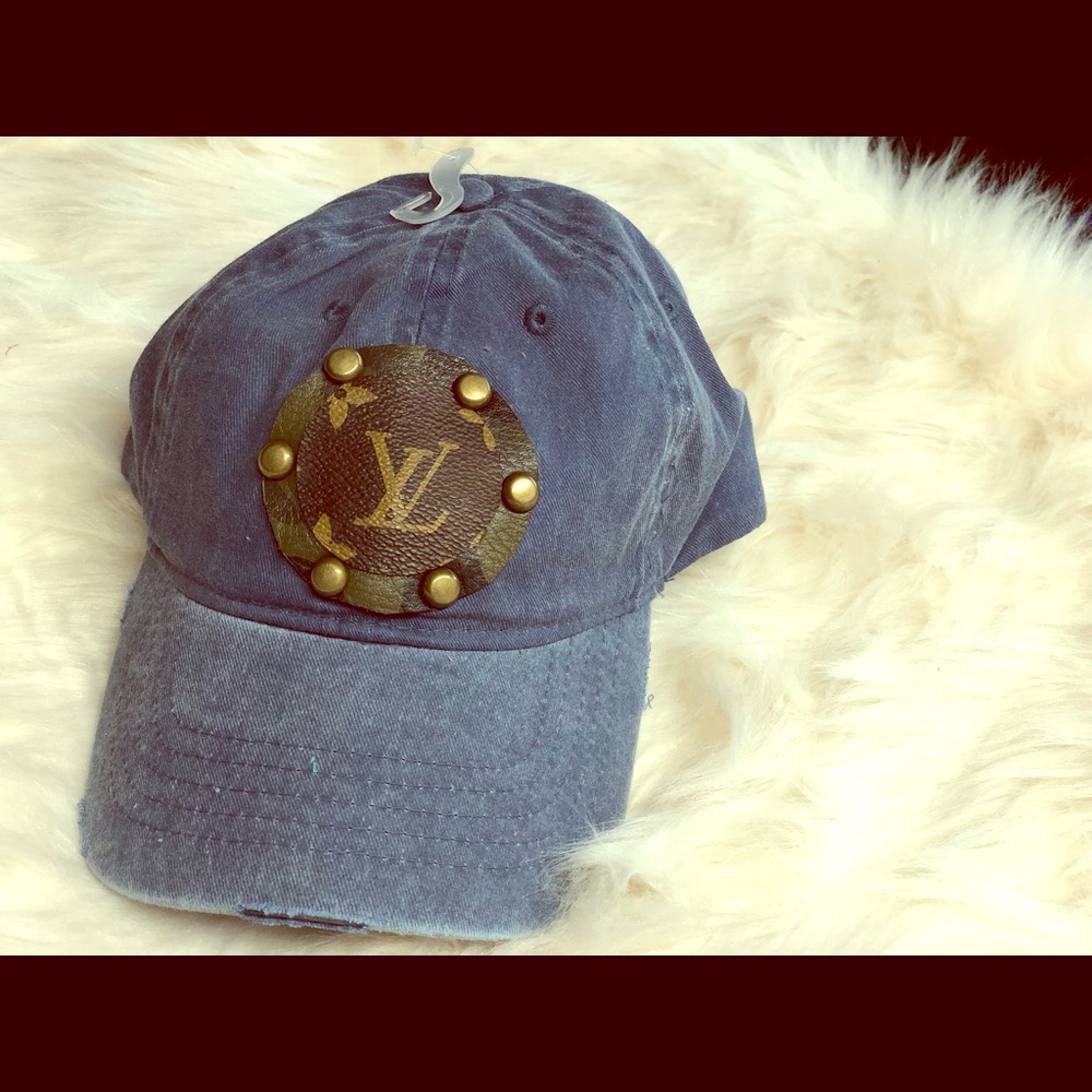 Upcycled Authentic Louis Vuitton cap